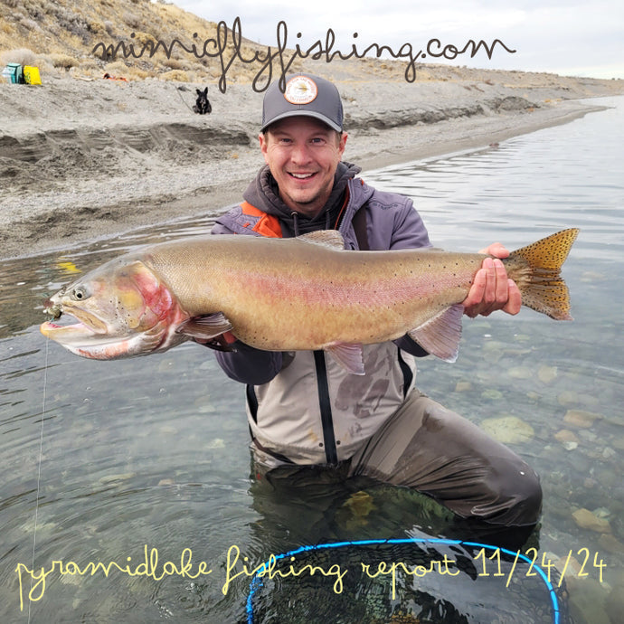 Pyramid Lake Fishing Report November 24th 2024