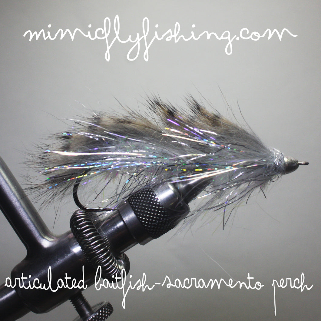 Jan's Articulated Baitfish - Sacramento Perch