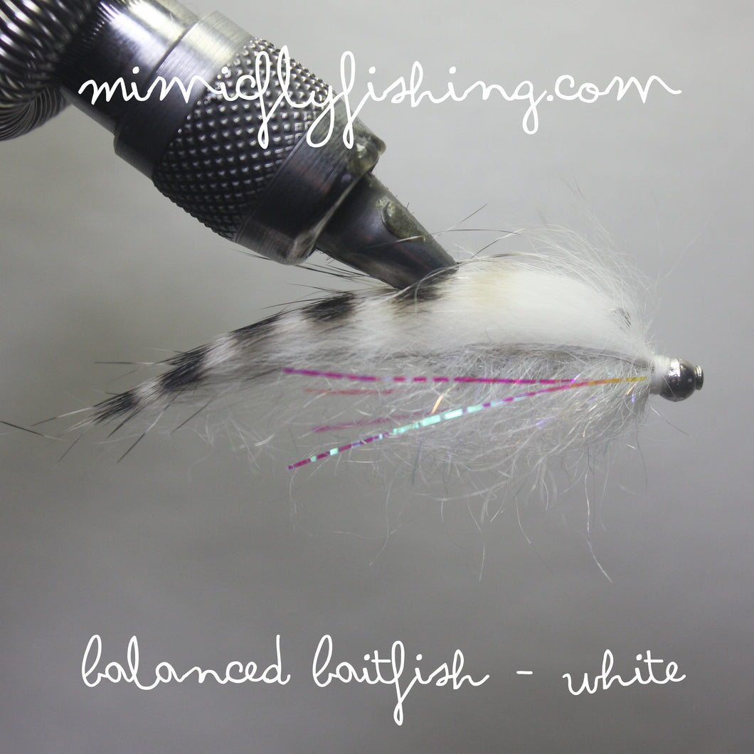 Balanced Baitfish - White