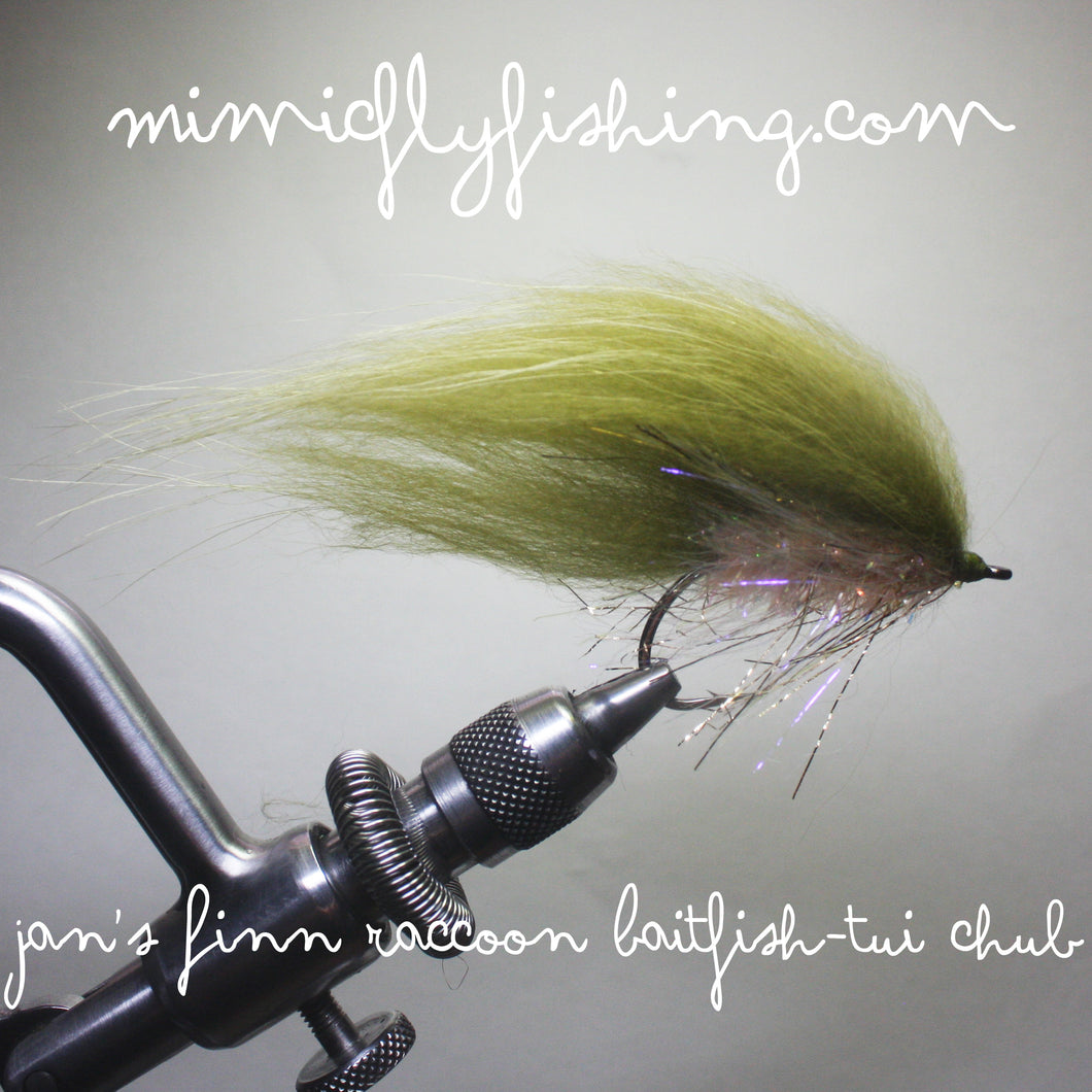 Jan's Finn Raccoon Baitfish - Tui Chub