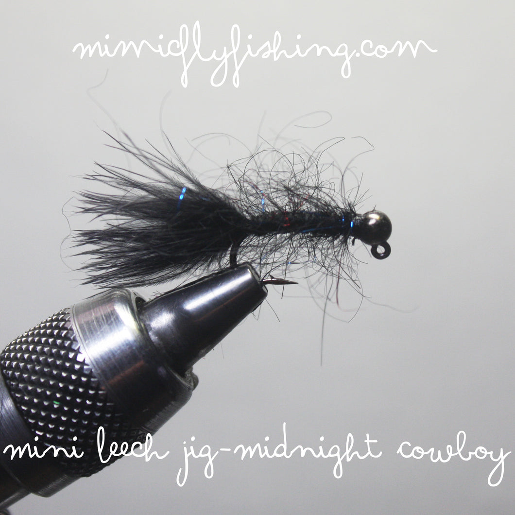 Mini Leech Jig - Midnight Cowboy